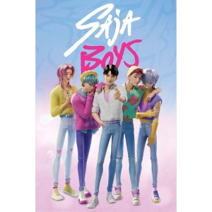 KPop Demon Hunters Saja Boys plakát vícebarevný - Merchstore.cz