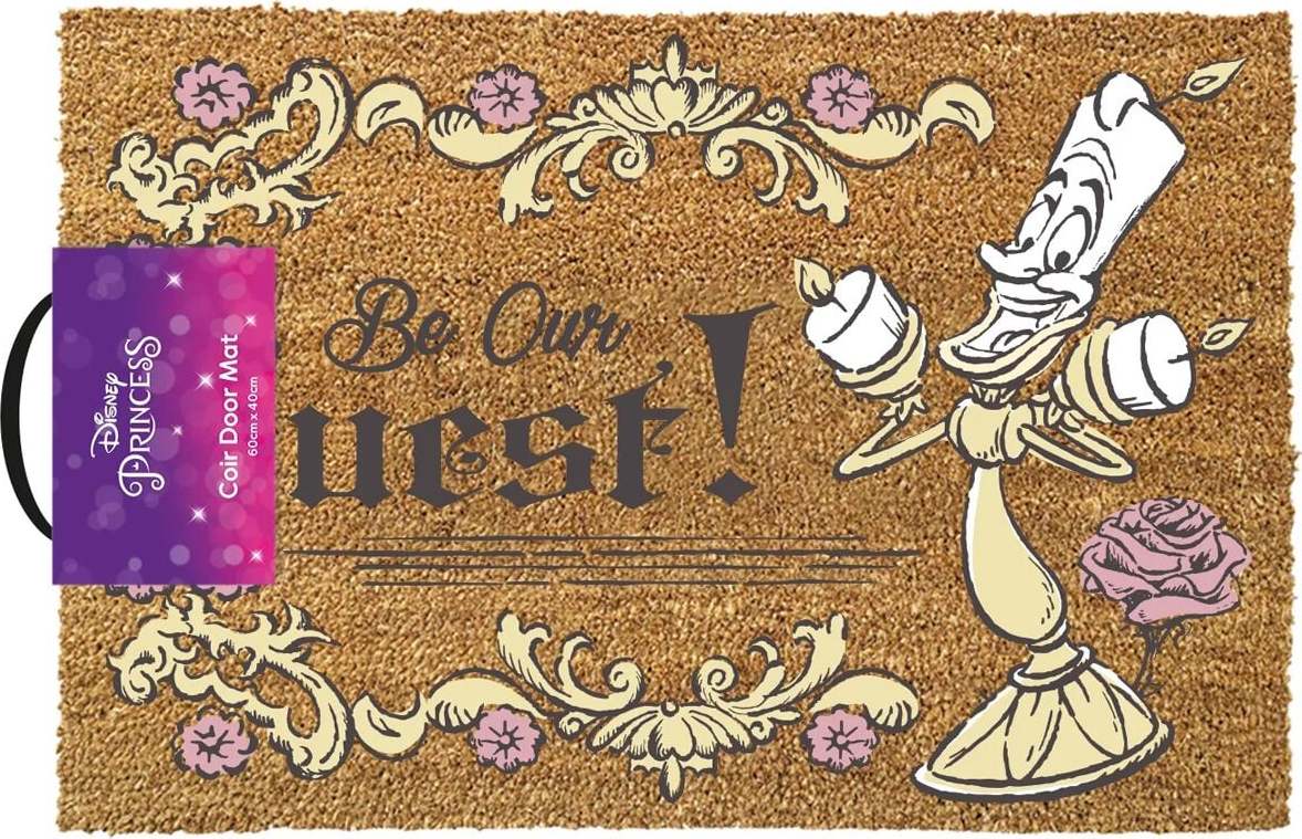 Kráska a zvíře Be Our Guest Rohožka vícebarevný - Merchstore.cz