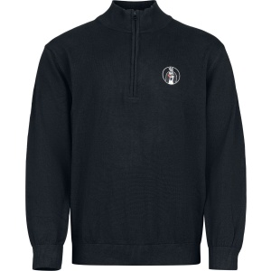 krtek Mikina se zapínáním na zip Krteček Mikina černá - Merchstore.cz