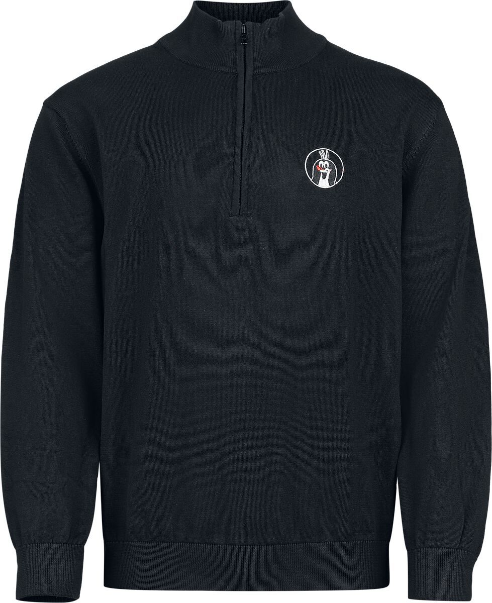 krtek Mikina se zapínáním na zip Krteček Mikina černá - Merchstore.cz