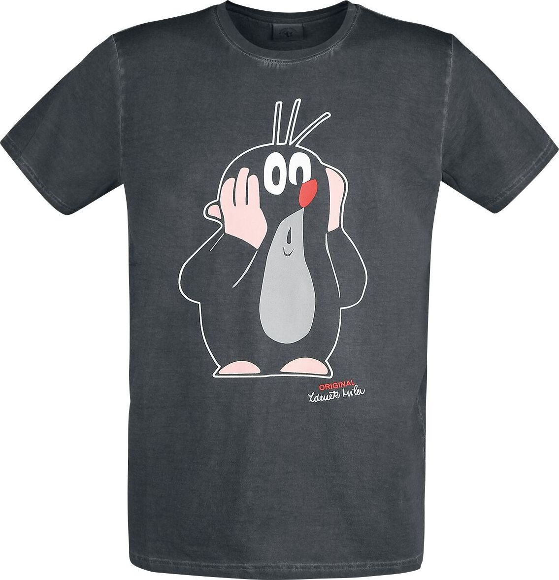 krtek Uh Oh! Tričko černá - Merchstore.cz krtek Uh Oh! Tričko černá - Merchstore.cz