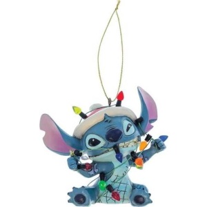 Lilo & Stitch Dekorace na vánoční stromek Stitch Wrapped In Christmas Lights Vánocní ozdoba - koule vícebarevný