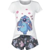 Lilo & Stitch Kiss Kiss pyžama vícebarevný - Merchstore.cz
