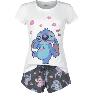 Lilo & Stitch Kiss Kiss pyžama vícebarevný - Merchstore.cz