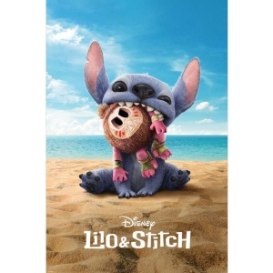 Lilo & Stitch Moana plakát vícebarevný