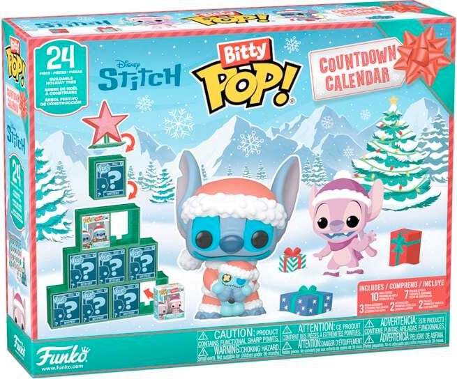 Lilo & Stitch Odpočítavací kalendář Disney Stitch - Bitty Pop! Adventní kalendář standard - Merchstore.cz