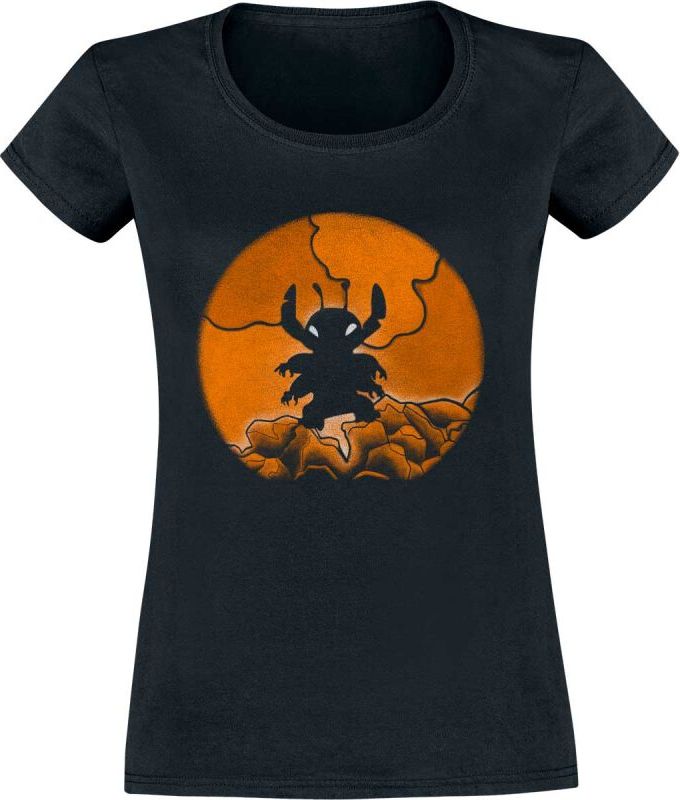 Lilo & Stitch Spooky 626 Dámské tričko černá - Merchstore.cz