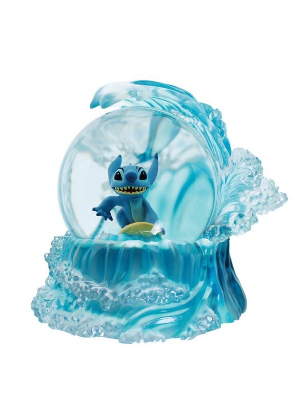 Lilo & Stitch Stitch Surfing Waterball snehová koule vícebarevný - Merchstore.cz