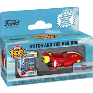 Lilo & Stitch Vinylová figurka Stitch and The Red One (Bitty Pop! Ride) Sberatelská postava standard