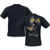 Looney Tunes Duff Duck - Paint Hand Stand Tričko černá - Merchstore.cz