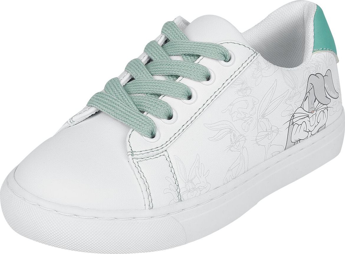 Looney Tunes Kids - Bugs Bunny Dětské boty bílá - Merchstore.cz