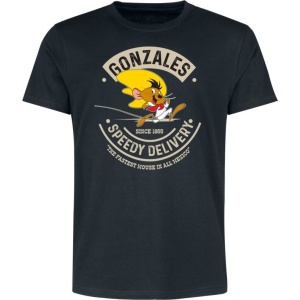 Looney Tunes Speedy Gonzales Tričko černá