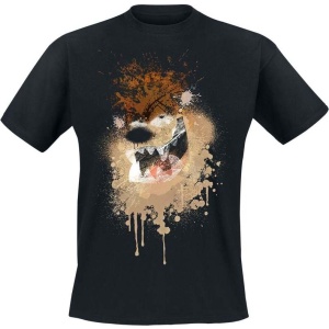 Looney Tunes Taz - Spray Paint Tričko černá - Merchstore.cz