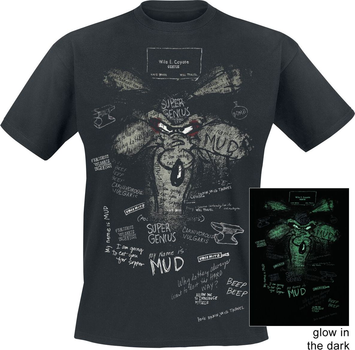 Looney Tunes Tričko černá - Merchstore.cz