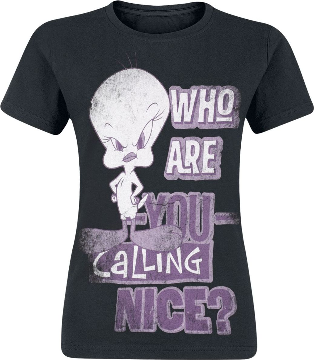 Looney Tunes Tweety Dámské tričko černá - Merchstore.cz