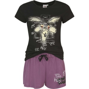 Looney Tunes Wile E Coyote pyžama vícebarevný - Merchstore.cz