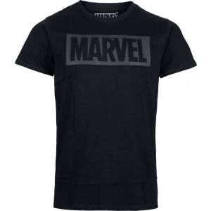 Marvel Marvel - Logo Tričko černá