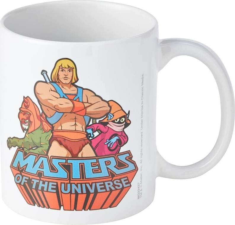 Masters Of The Universe I Have The Power - He Man Hrnek bílá / červená / modrá - Merchstore.cz