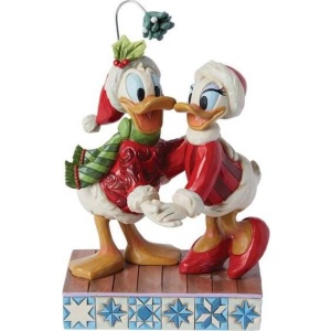 Mickey & Minnie Mouse Donald und Daisy - Mistelzweig Sberatelská postava vícebarevný - Merchstore.cz