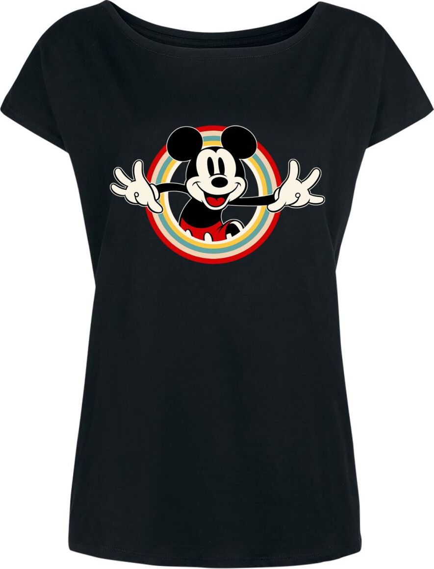 Mickey & Minnie Mouse Mickey Mouse Dámské tričko černá - Merchstore.cz