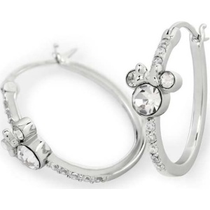 Mickey & Minnie Mouse Minnie Mouse náušnice stríbrná - Merchstore.cz