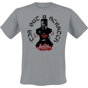 Monty Python Black Night Scratch Tričko šedá