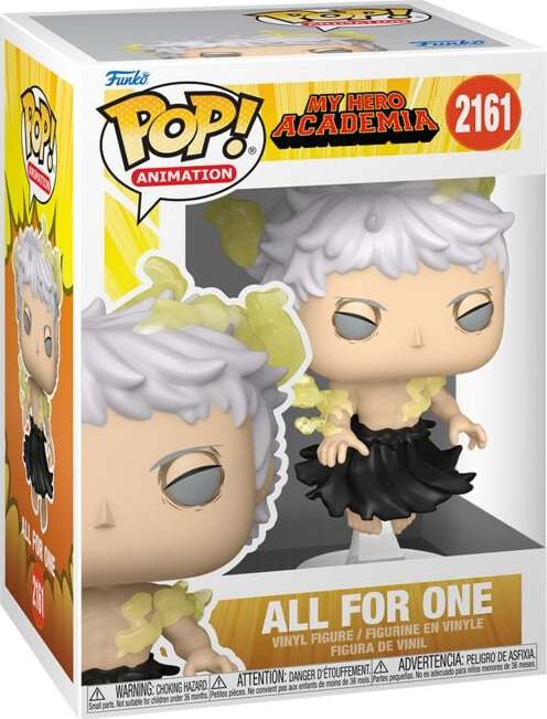 My Hero Academia All For One Vinyl Figur 2161 Sberatelská postava standard - Merchstore.cz
