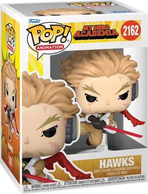 My Hero Academia Hawks Vinyl Figur 2162 Sberatelská postava standard - Merchstore.cz