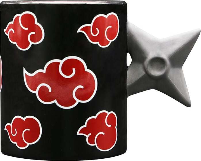 Naruto Shuriken Akatsuki Hrnek vícebarevný - Merchstore.cz