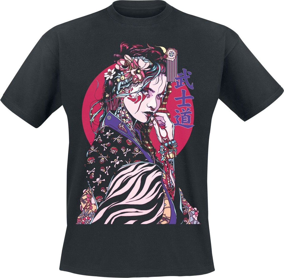 NEOMACHI YAKUZAGARU Tričko černá - Merchstore.cz NEOMACHI YAKUZAGARU Tričko černá - Merchstore.cz