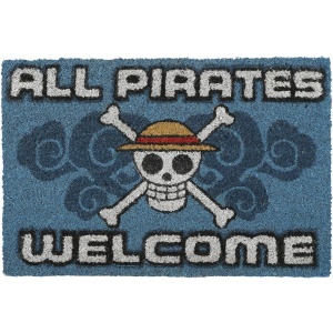 One Piece All Pirates Welcome Rohožka vícebarevný - Merchstore.cz