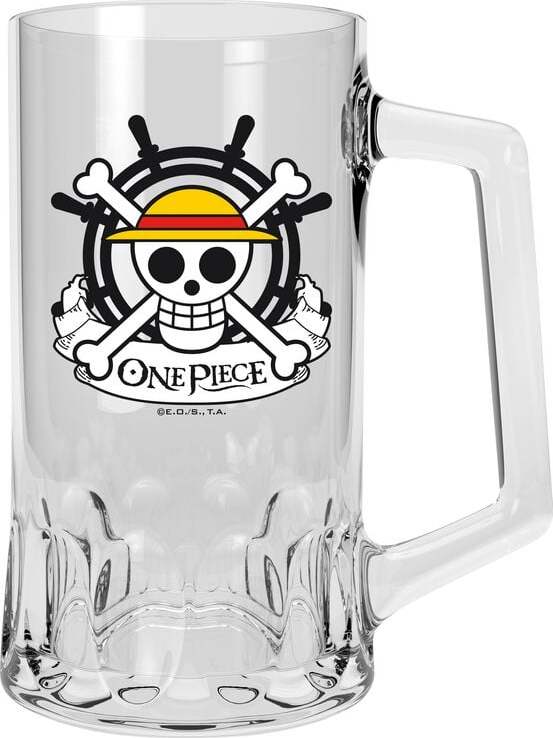 One Piece Skull pivní sklenice vícebarevný - Merchstore.cz