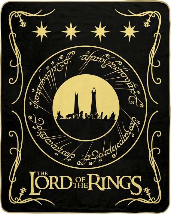 Pán prstenů Deka The Lord of the Rings - The Fellowship of the Ring Deka vícebarevný - Merchstore.cz