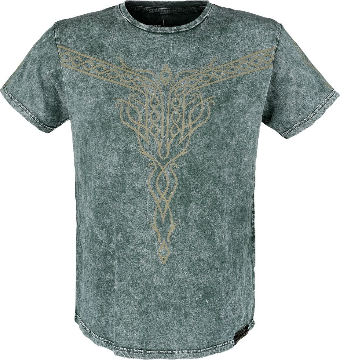 Pán prstenů Dunedain Tričko tmave zelená - Merchstore.cz