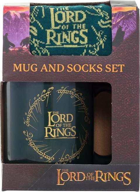 Pán prstenů Hrnek s ponožkami Pán prstenů Hrnek vícebarevný - Merchstore.cz