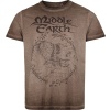 Pán prstenů Middle Earth Tričko světle hnědá - Merchstore.cz