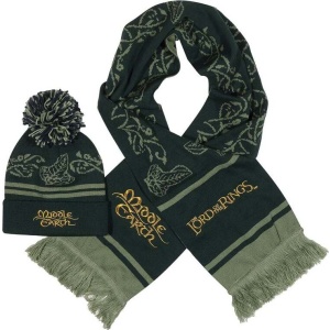 Pán prstenů Zimná sada Middle-earth zimní souprava zelená