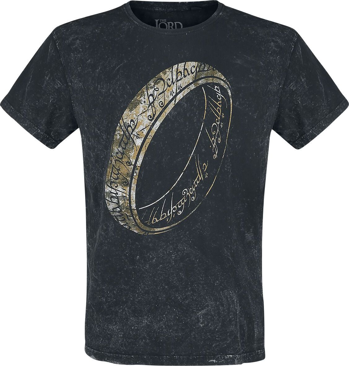 Pán prstenů One Ring To Rule Them All Tričko černá - Merchstore.cz