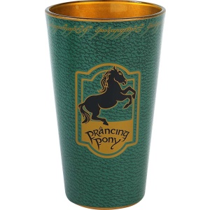 Pán prstenů Prancing Pony sklenicka zelená - Merchstore.cz