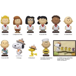 Peanuts Characters (s možností chase!) Přívěsek na tašku vícebarevný