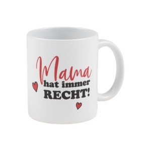 Peanuts Mama hat immer Recht! Hrnek bílá/cerná/cervená