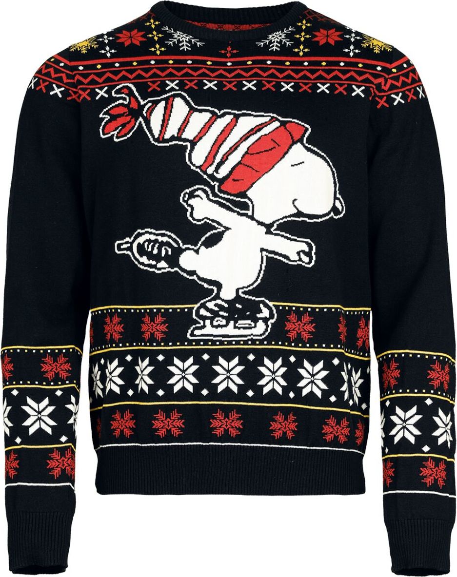 Peanuts Snoopy Pletený svetr vícebarevný - Merchstore.cz