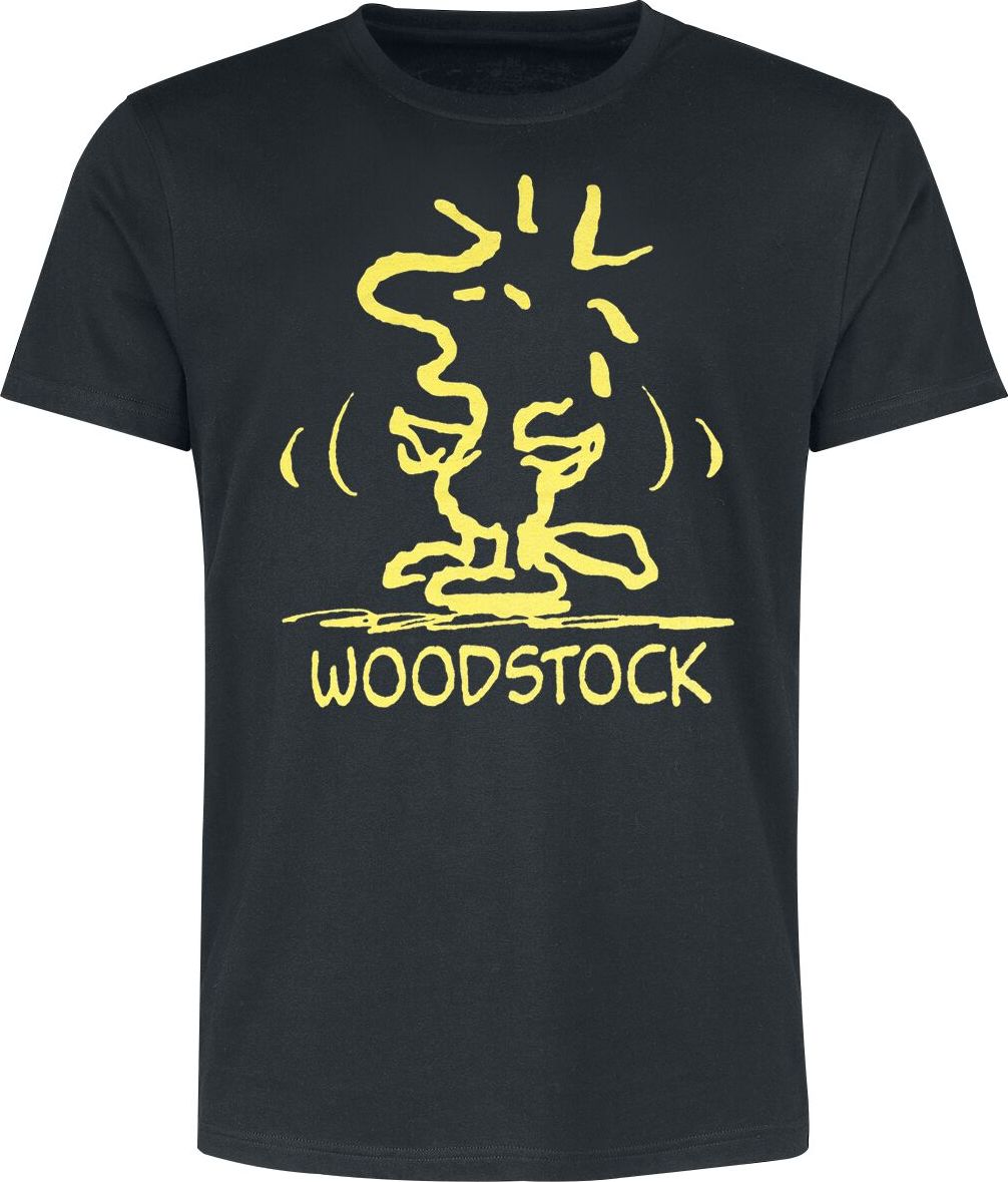 Peanuts Woodstock Tričko černá - Merchstore.cz