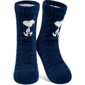 Peanuts Zimní ponožky Snoopy Ponožky tmavě modrá