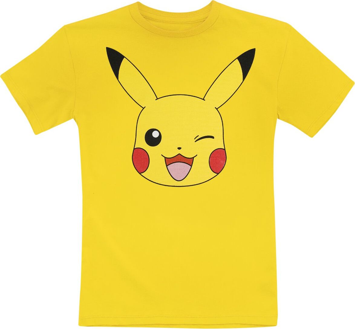 Pokémon Kids - Pikachu Face detské tricko žlutá - Merchstore.cz Pokémon Kids - Pikachu Face detské tricko žlutá - Merchstore.cz