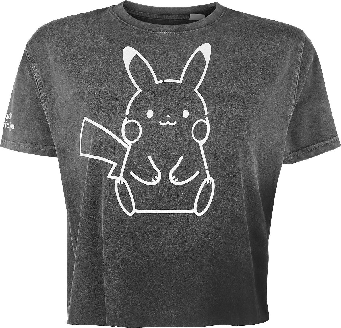 Pokémon Pikachu Dámské tričko šedá - Merchstore.cz Pokémon Pikachu Dámské tričko šedá - Merchstore.cz