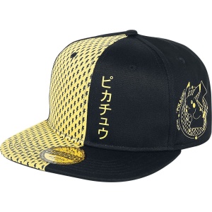 Pokémon Pikachu kšiltovka cerná/žlutá