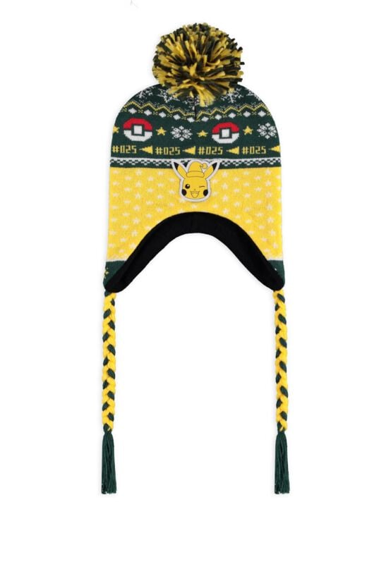 Pokémon Pikachu Sherpa Beanie čepice žlutá - Merchstore.cz Pokémon Pikachu Sherpa Beanie čepice žlutá - Merchstore.cz