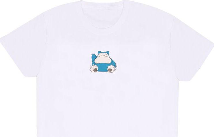 Pokémon Relaxo Tričko bílá - Merchstore.cz