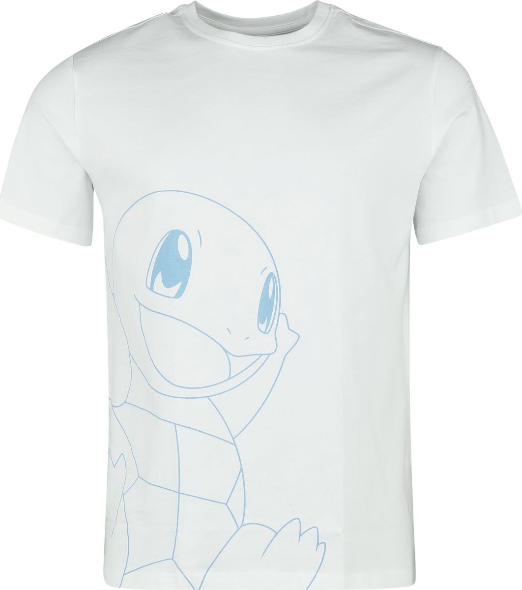 Pokémon Schiggy Tričko bílá - Merchstore.cz